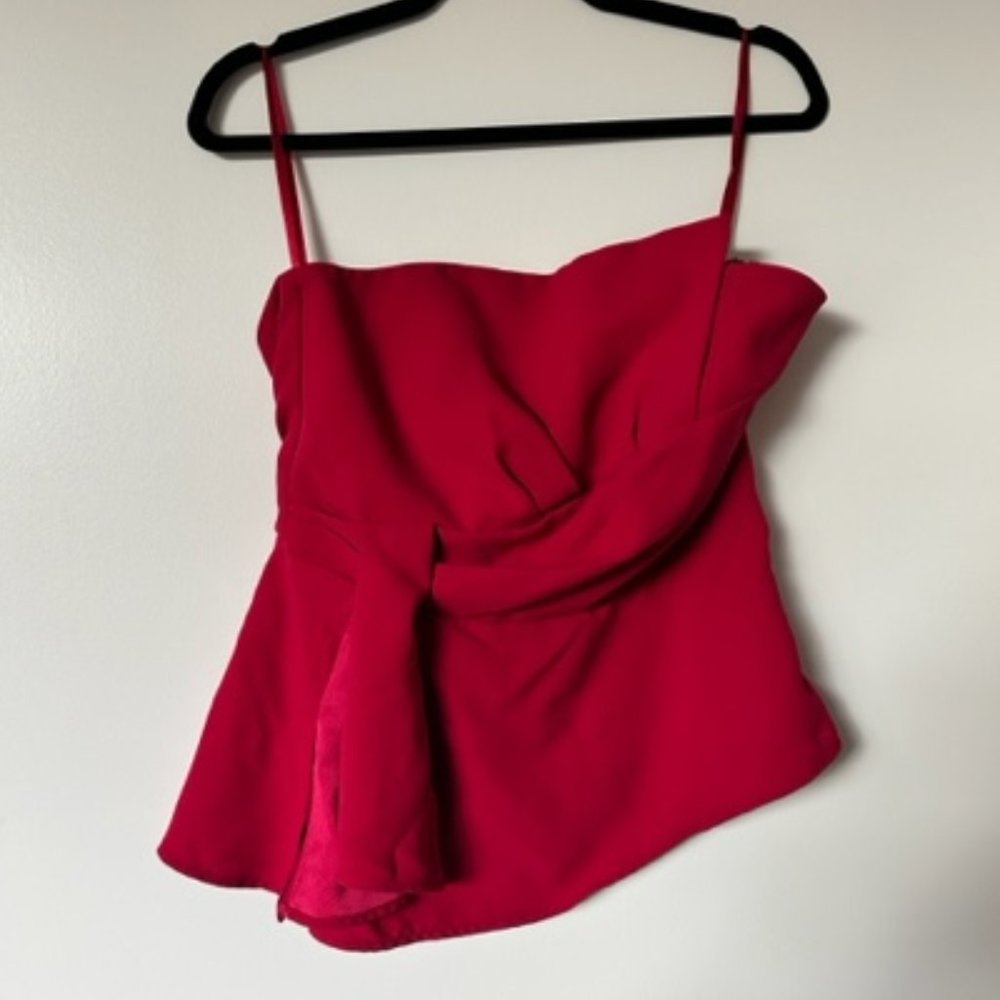 Strapless White House Black Market Top